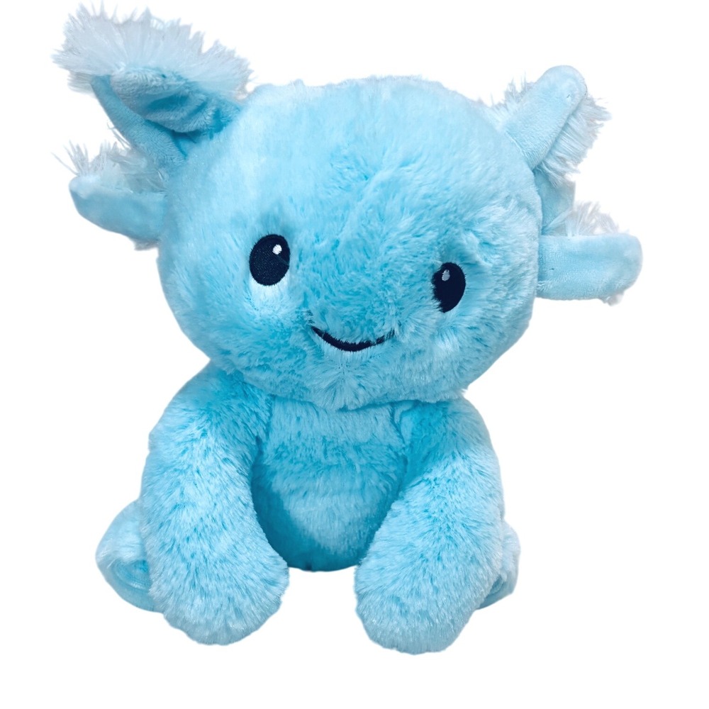 Spark Create Imagine Blue Axolotl Plush 9" Kawaii Stuffed Animal Soft Toy
